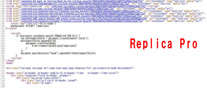 Replica Pro
